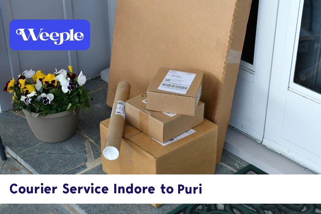 Parcel and Courier from Indore to Puri