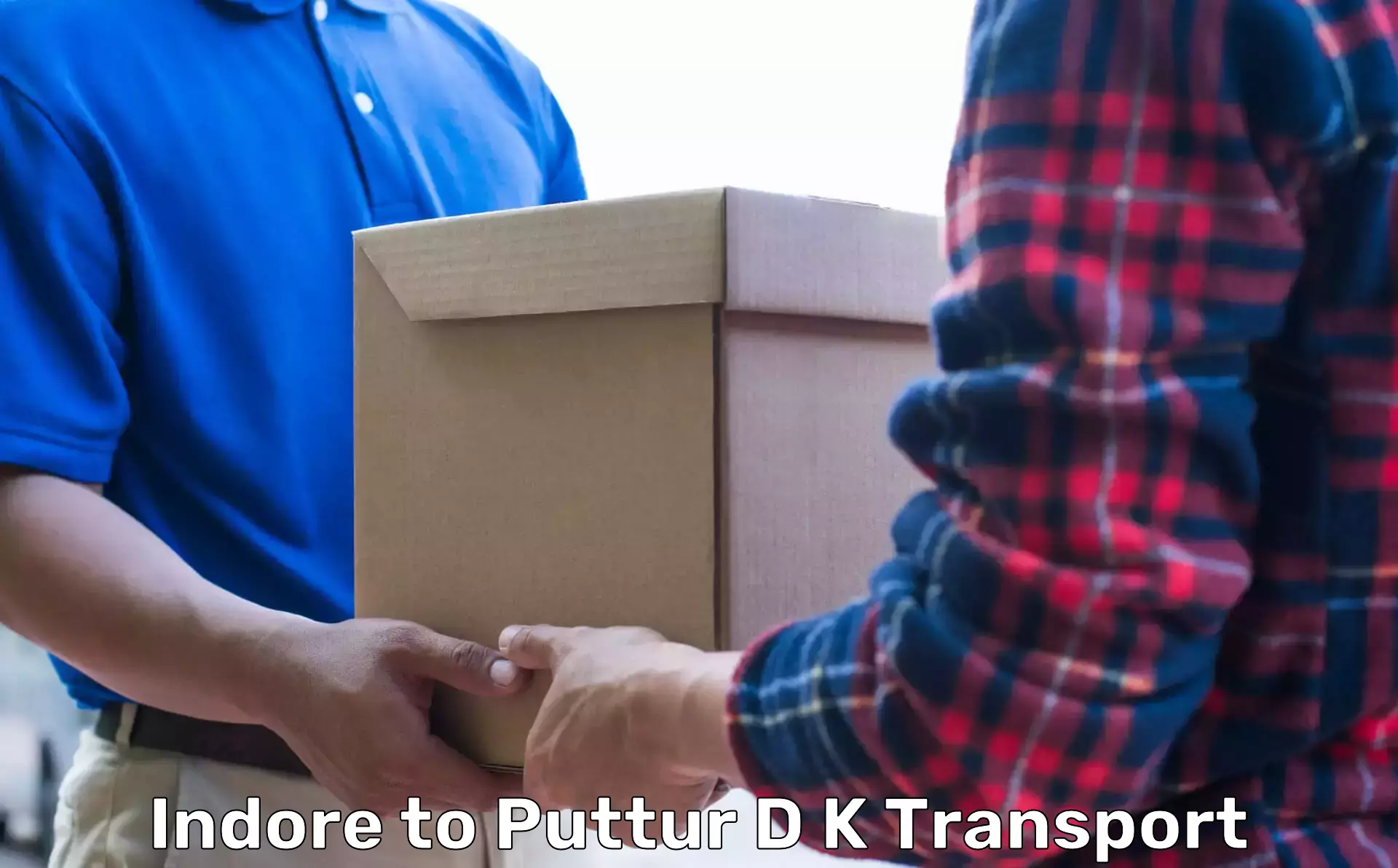 Intermodal Logistics Indore to Puttur D K