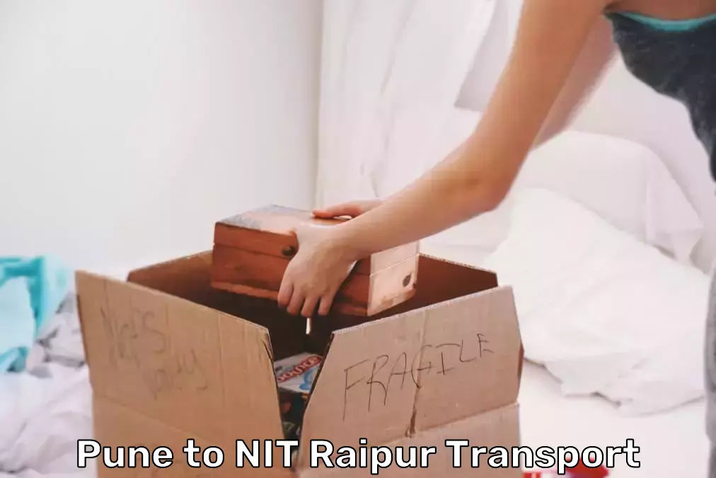 Textile Transport Services Pune to NIT Raipur